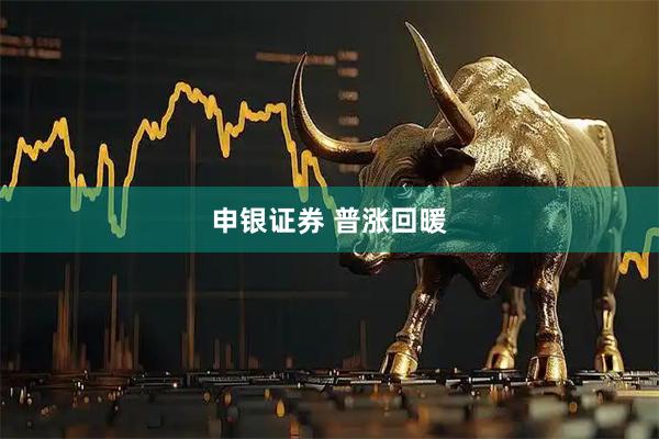 申银证券 普涨回暖