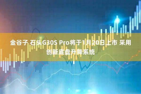 金谷子 石头G30S Pro将于1月20日上市 采用创新底盘升降系统
